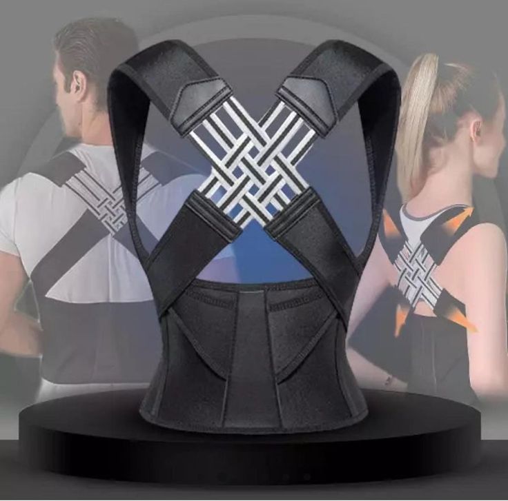Adjustable Back Brace Posture Corrector Belt – Upper & Lower Back Support Belt for Men & Women.