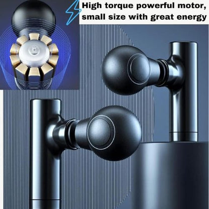 Mini Deep Tissue Massage Gun – Portable High Torque Muscle Massager for Pain Relief & Recovery